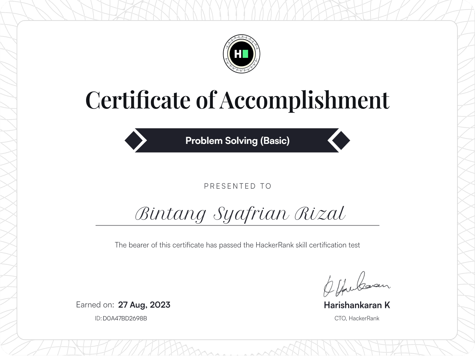 HackerRank Problem Solving (Basic)