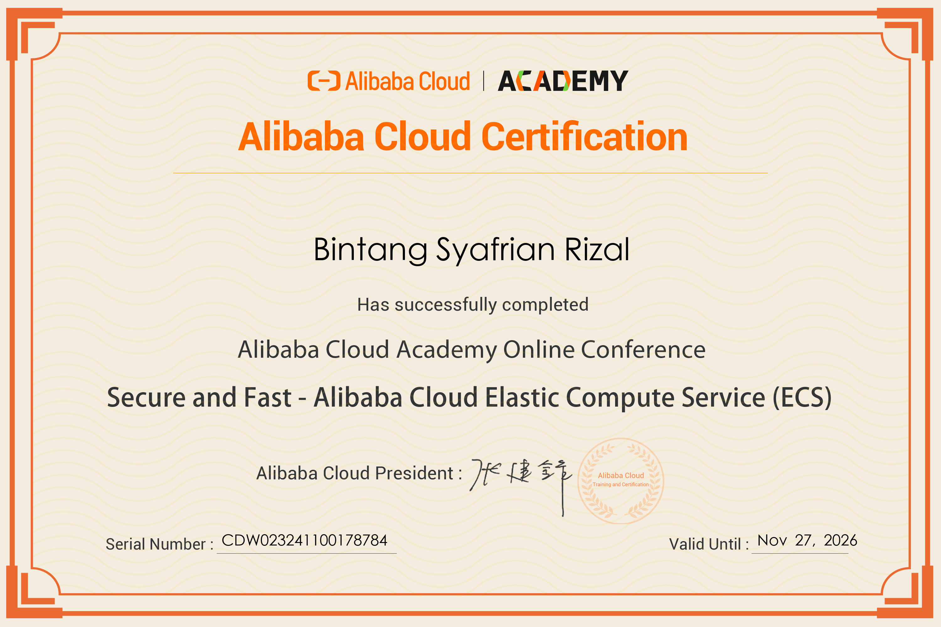 Alibaba Cloud Academy Online Conference