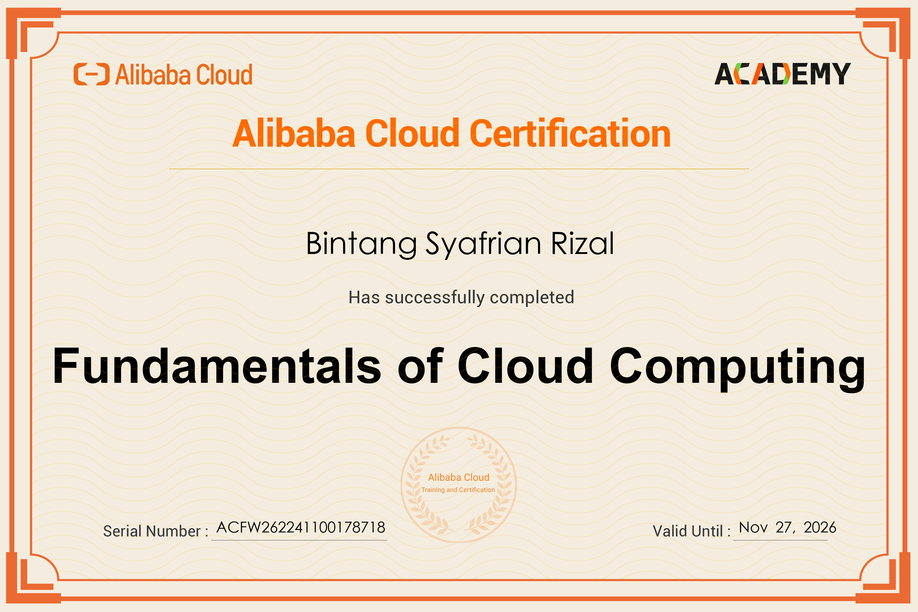 Fundamentals of Cloud Computing
